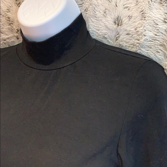 Boston Proper Black Turtle Neck - Picture 2 of 7